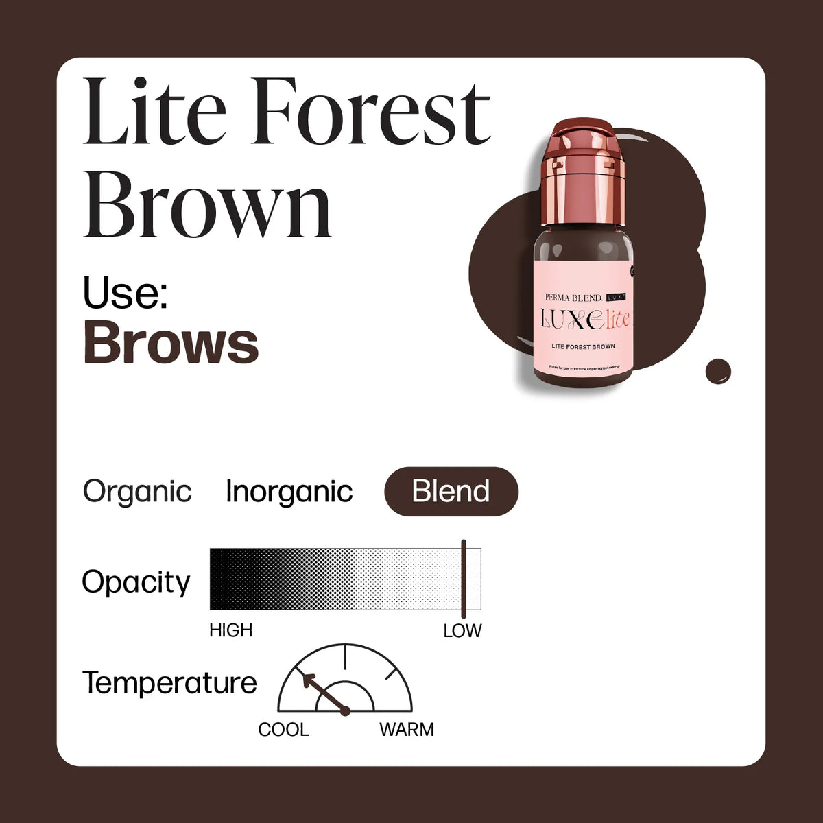 Perma Blend Luxe Lite Forest Brown 15ml