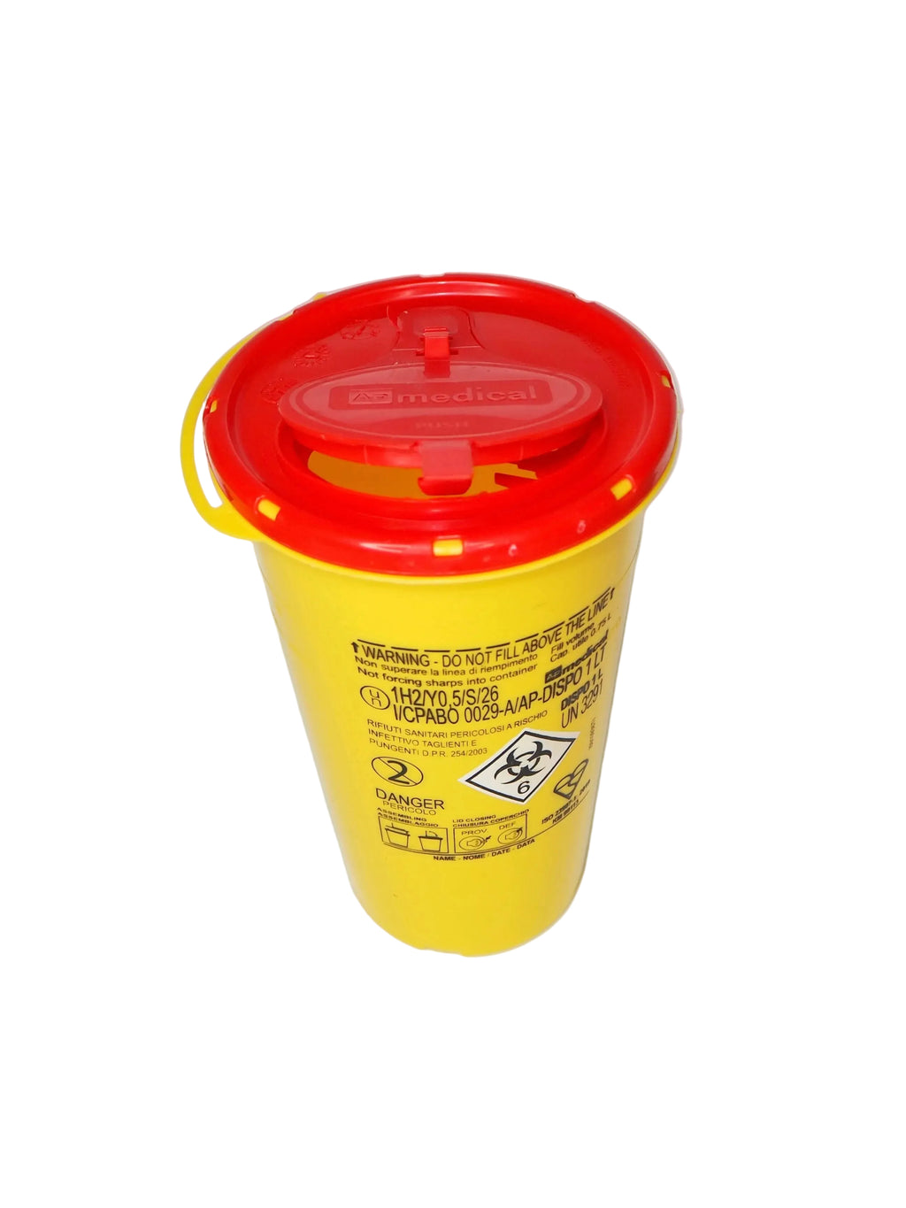 Riskijäteastia 1L