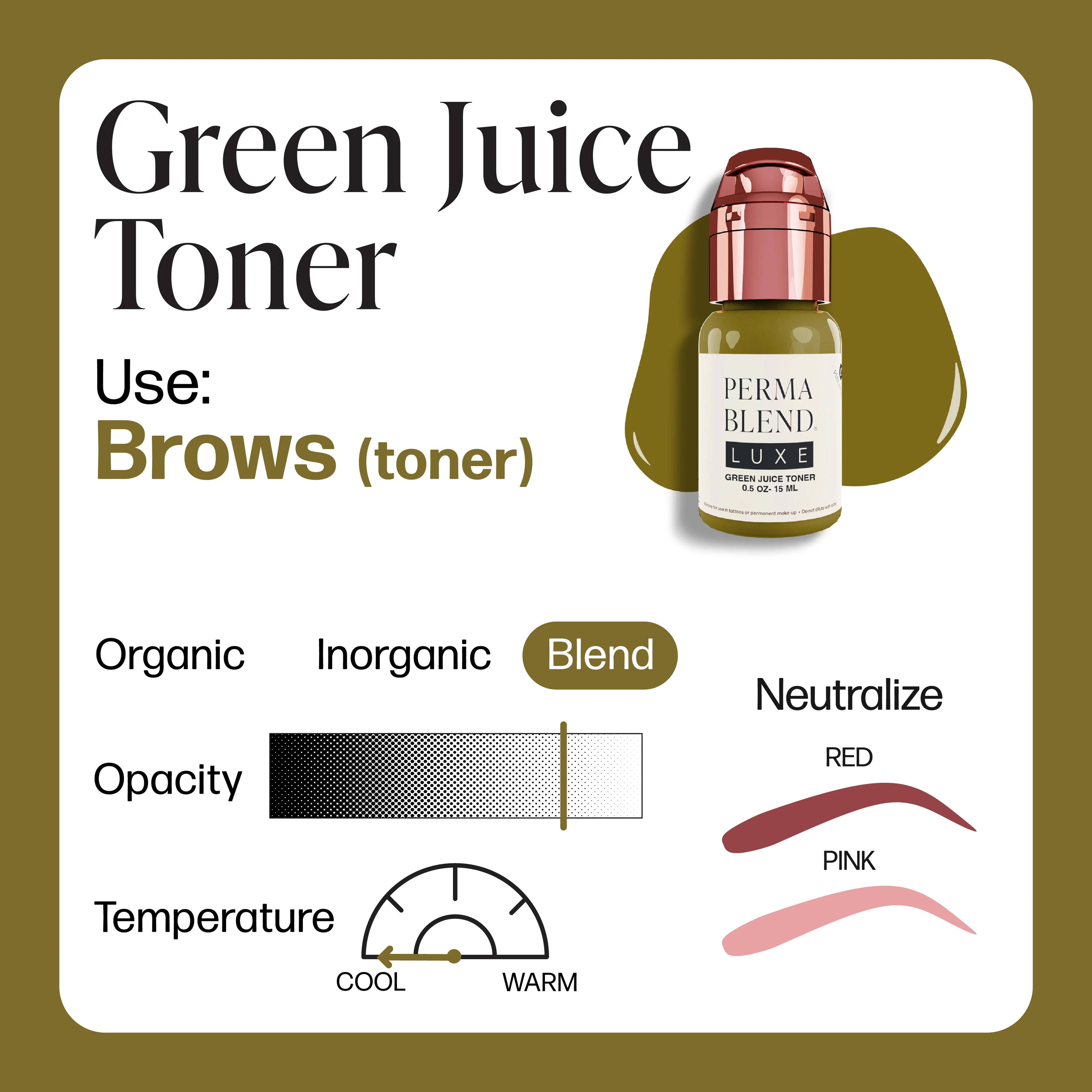 Perma Blend Luxe Green Juice Toner 15ml