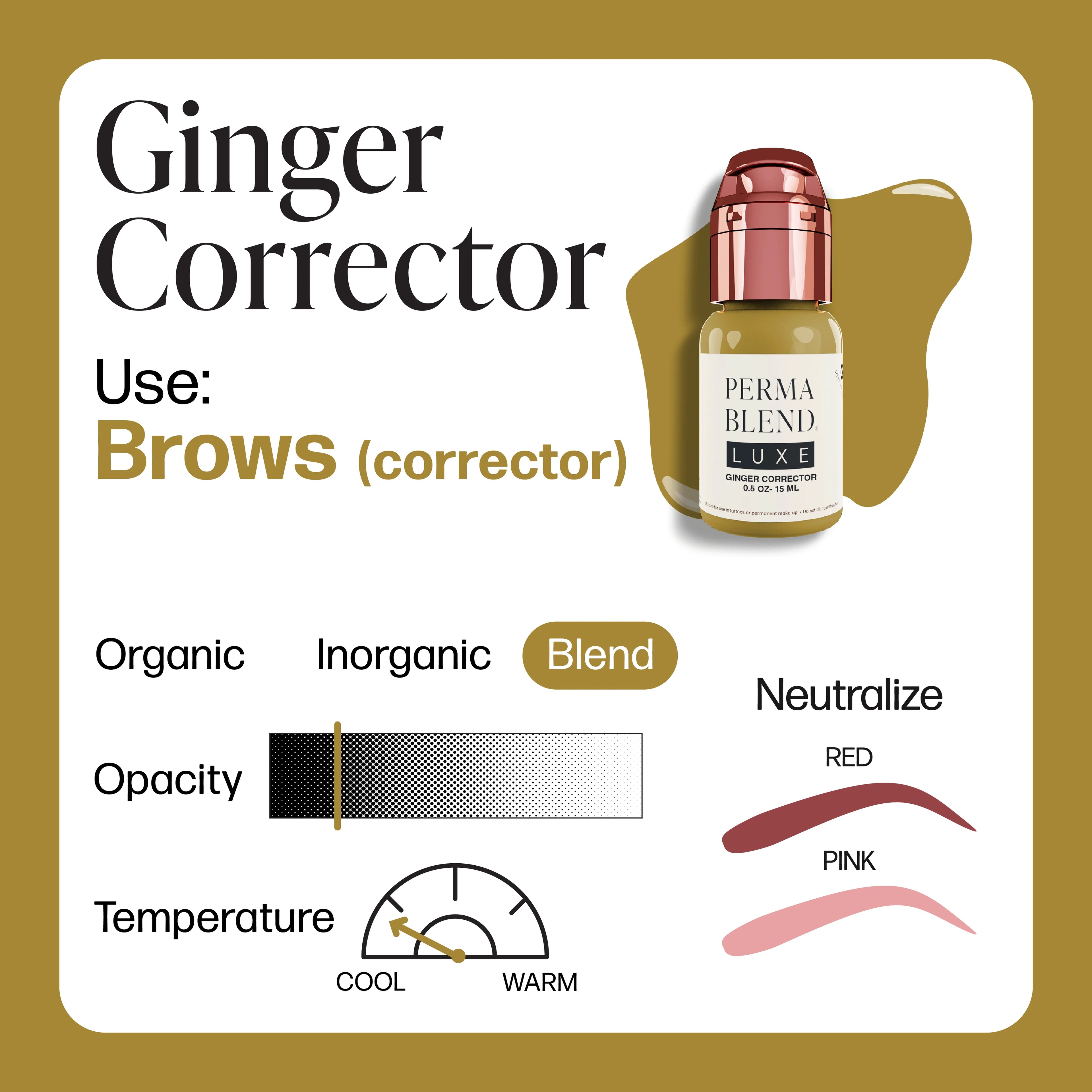 Perma Blend Luxe Ginger Corrector 15ml