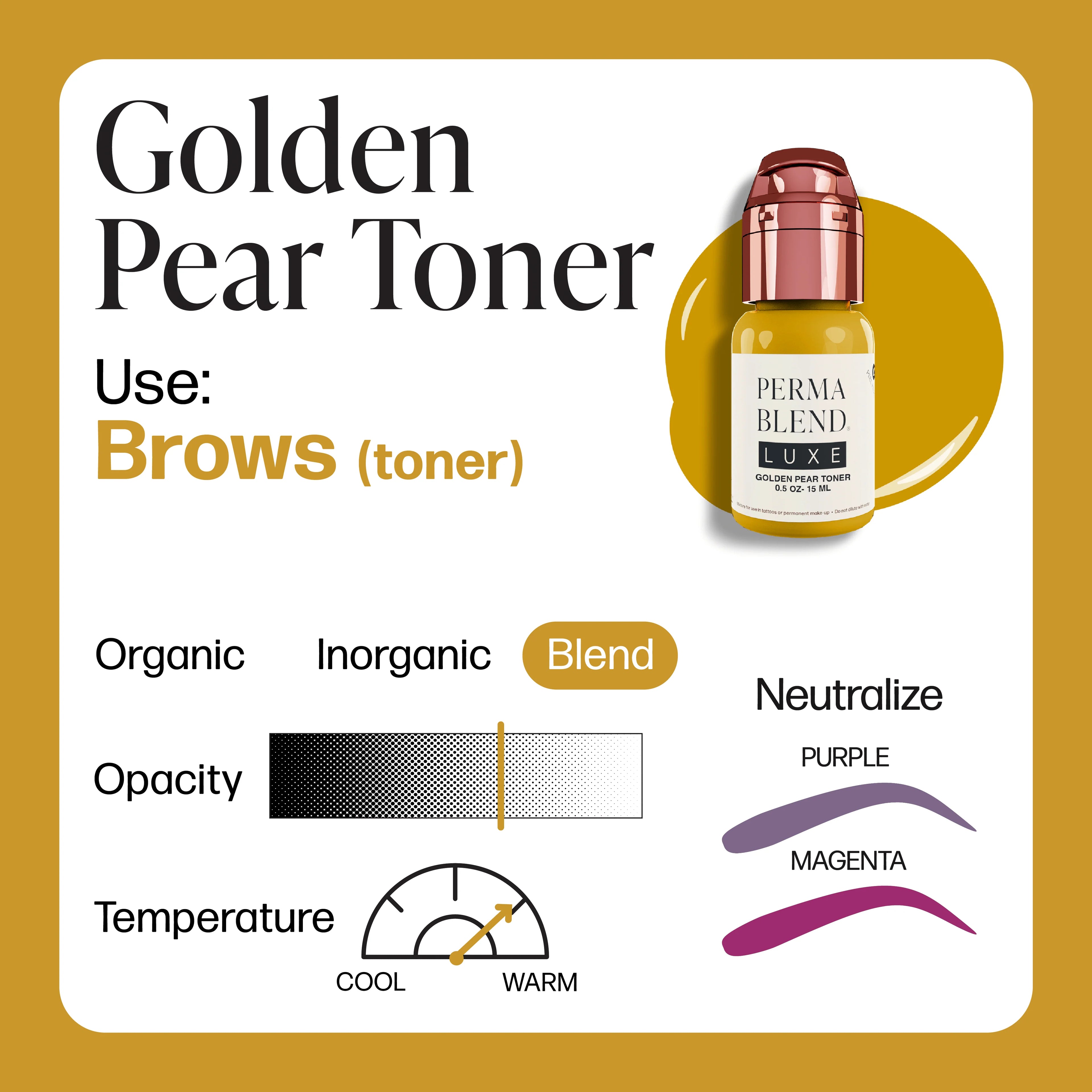 Perma Blend Luxe Golden Pear Toner 15ml